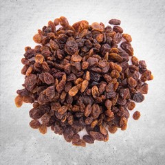 Raisins dried
