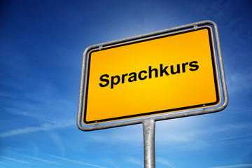 Obraz premium Sprachkurs
