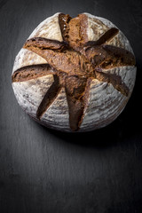 A Freshly baked organic bread