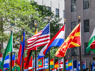 Obraz premium Flags of Nations