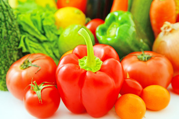 新鮮な野菜と果物