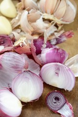Red Onion and garlic 