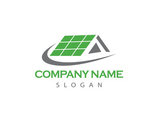 Solar house logo
