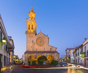 Fototapeta na wymiar CORDOBA, SPAIN - MAY 27, 2015: The gothic - mudejar church Iglesia de San Lorenzo