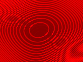 Abstract red circles layers with motion blur effect