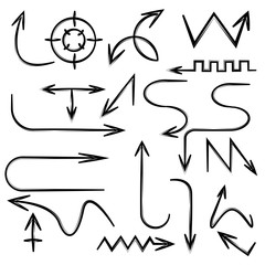 hand drawn arrows