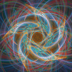 abstract fractal background