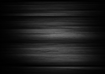 Wood horizontal background in vector. Black background with text