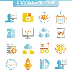 programmer icons, programming icons