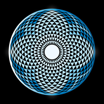 Torus Yantra, Hypnotic Eye sacred geometry