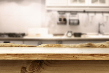 wooden kitchen desk top 