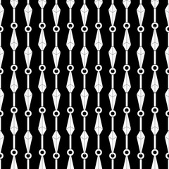 kunai ninja seamless pattern