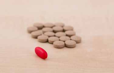 Red tablet therapy