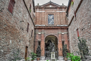 ancient church in Siena