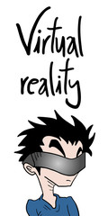 virtual reality boy
