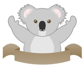 happy koala