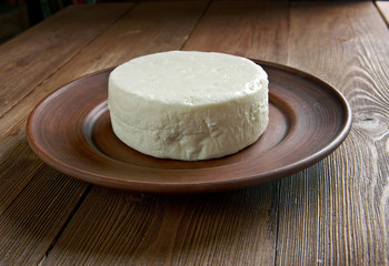 Fototapeta na wymiar Circassian cheese