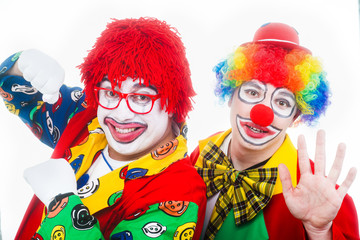 partyclowns machen witze