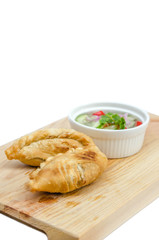 Curry puff pastry
