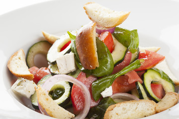 fresh vegetable salad