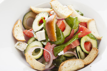 fresh vegetable salad