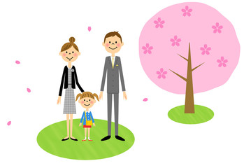 入園式イメージ（保育園・幼稚園　女の子）