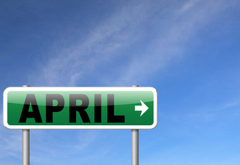 April spring month
