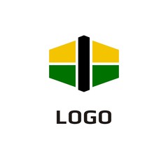 Vector of icon. Business icon for the company. This concept logo, label or badge for Oil. Gas. Construction company. Shops, salons. Other companies. Vector illustration.
