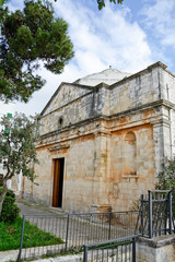 Fototapeta na wymiar Church of Christ in Cisternino (Italy)