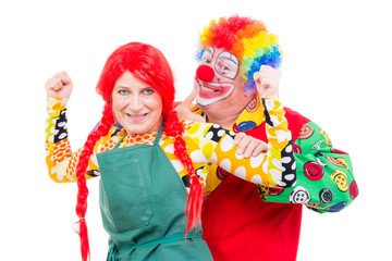 karnevalspaar macht stimmung