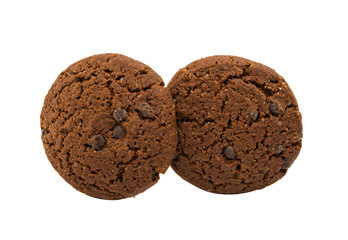 soft dark chocolate brownie cookies