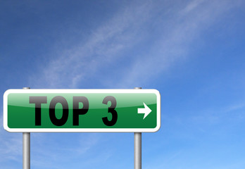 top 3 chart