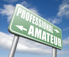 professional or amateur