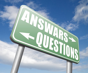 answers questions