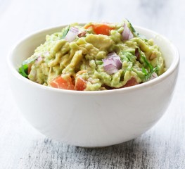 Guacamole, selective focus