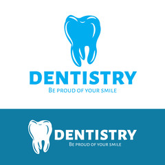 Vector dental logotype. Tooth logo.