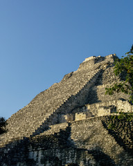 Obraz premium Ruins of the ancient Mayan city of Becan, Mexico