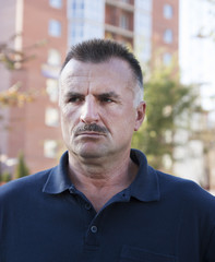 Fototapeta premium Serious men