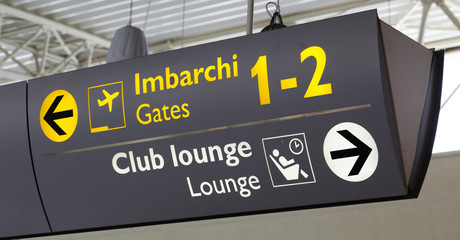 Italian Terminal Info Board