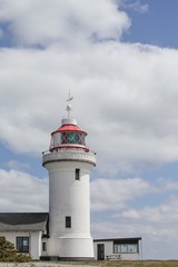 Fototapeta na wymiar Sletterhage lighthouse near Aarhus in Denmark