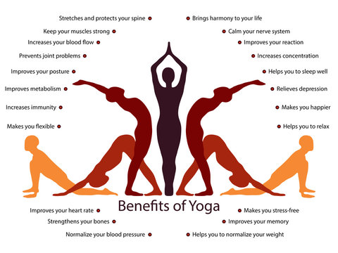 Yoga Chart - 1 Wall Chart - Both Side Hard Laminated (Size 48 x 73 cm) :  Dreamland Publications: Amazon.in: Books