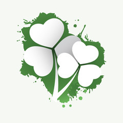 Fototapeta premium St Patrick's Day Card Background Template Design