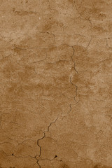 Cracked brown background