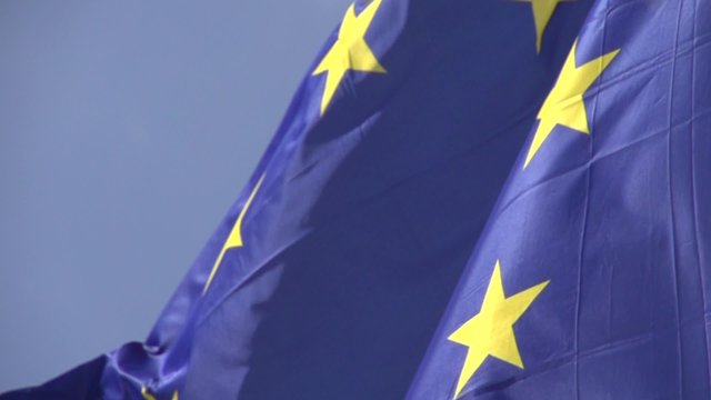 Bandera Uni&oacute;n Europea