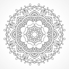 Mandala. Ethnic decorative elements 
