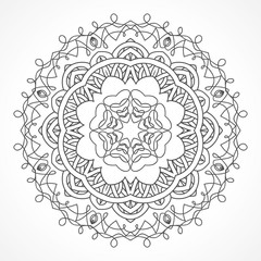Mandala. Ethnic decorative elements 