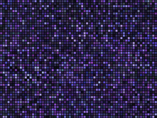 Abstract violet and dark purple tiles on the wall