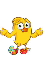 Easter Chick Character