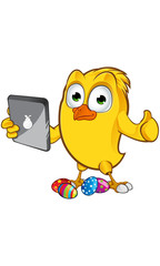 Easter Chick Character