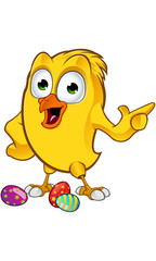 Easter Chick Character